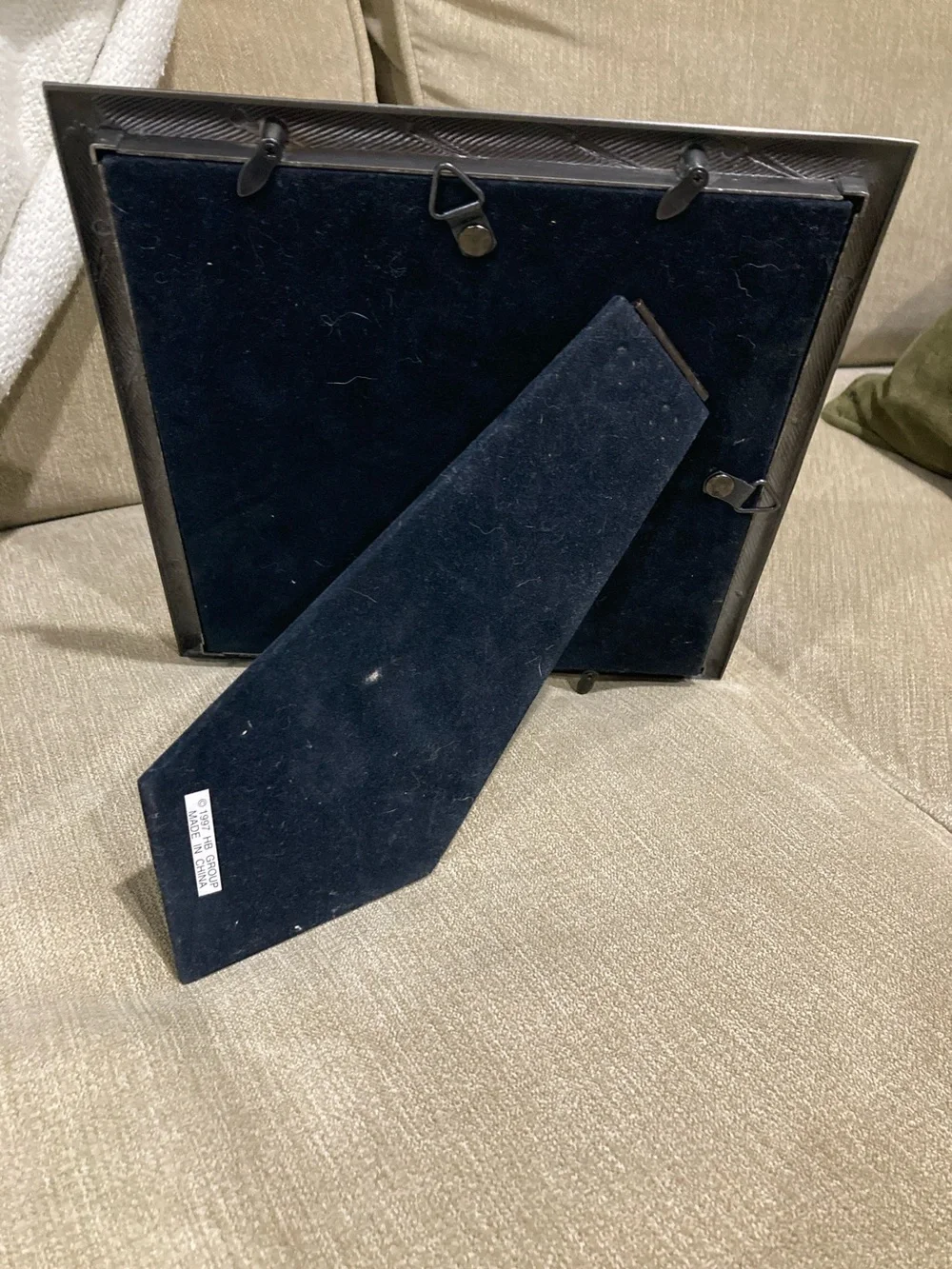 Four-Opening Metal Picture Frame in Silver